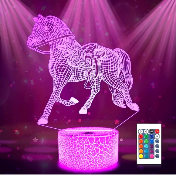 New color changing Horse light with remote - Picture 1 of 2